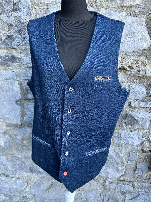 Unbeatable Prices Navy jazz waistcoat M/L