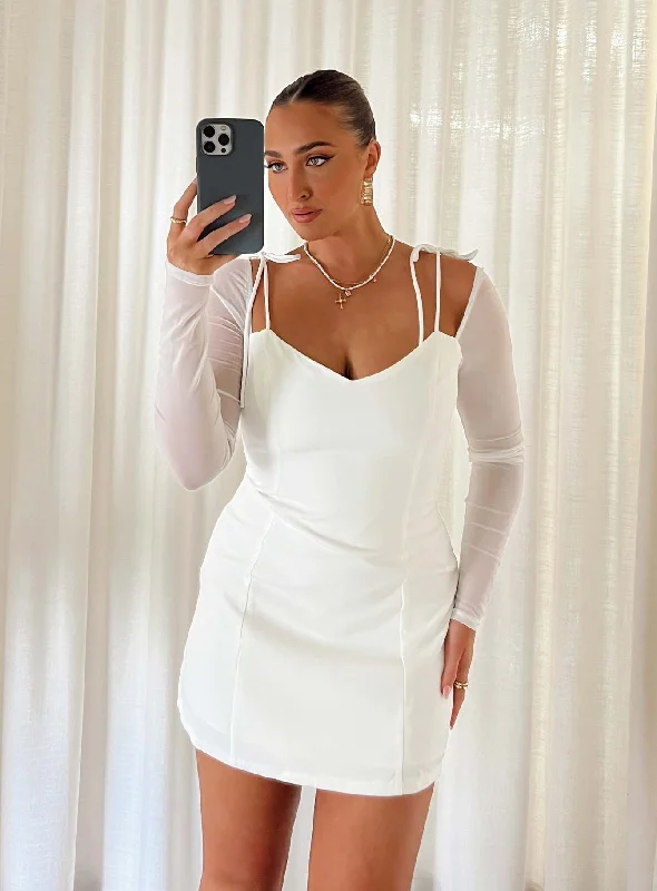 Bargain Prices Charla Mini Dress White