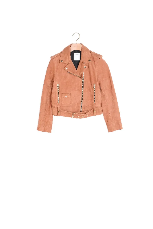 Deal Dash Blouson perfecto en daim