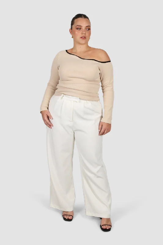 Massive Deals RUMI L/S TOP CREAM