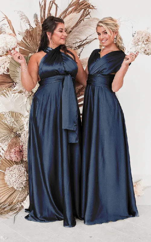Daily Deals Roman Multiway Maxi Dress - Navy
