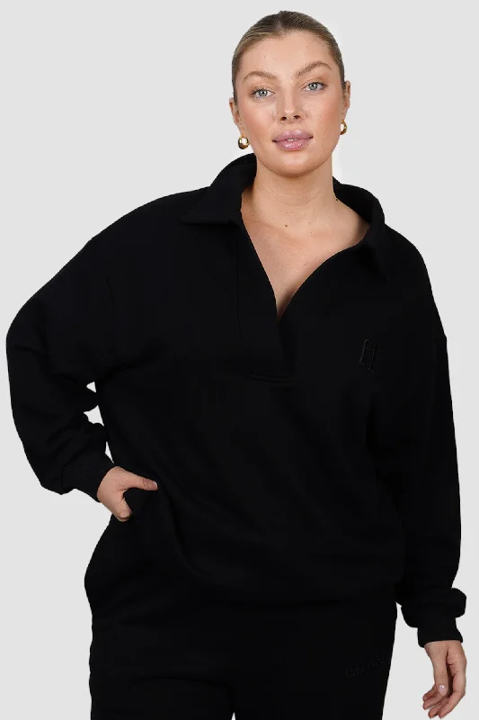Today Only COLLAR CREW BLACK