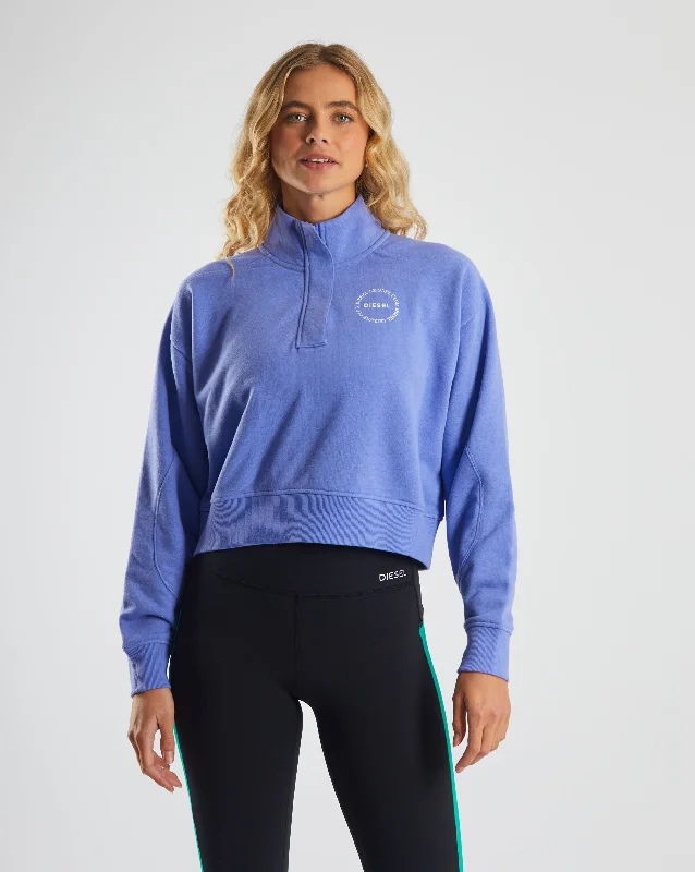 Steffi Half Zip Blueberry Crush