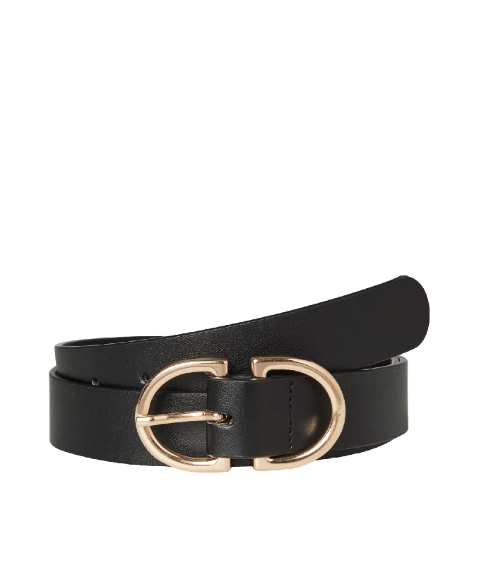 Sara Coated Belt - Black