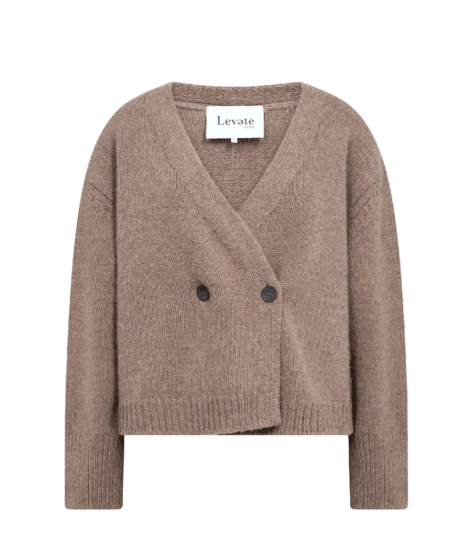 Exclusive Online Offer Perle Knitted Cardigan - Beige