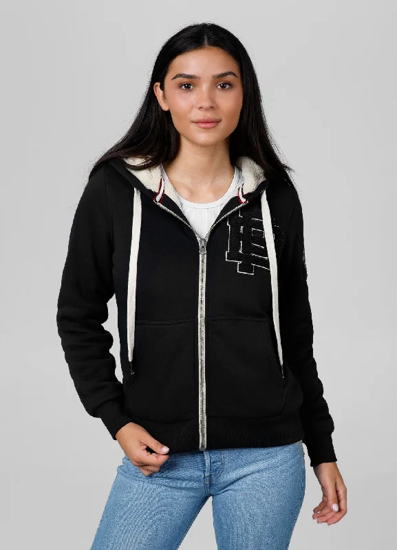 One-DAY Sale Women's zip-up hoodie Sherpa Ruffina