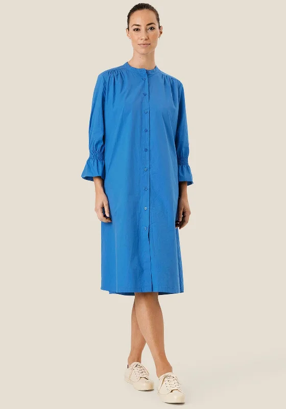 Daily Deals Masai Nukalo Loose Fit Shirt Dress, Nebulas Blue
