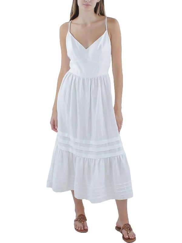 Womens Linen Sundress