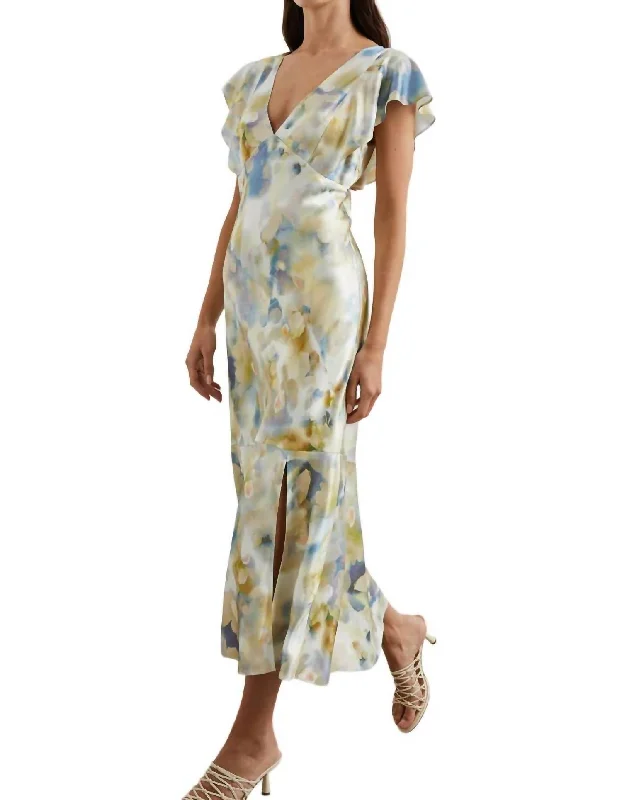 Buy More, Save More Dina Dress In Diffused Blossom