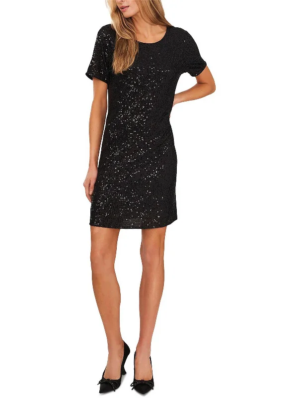 Unmissable Offer Womens Sequined Short Mini Dress