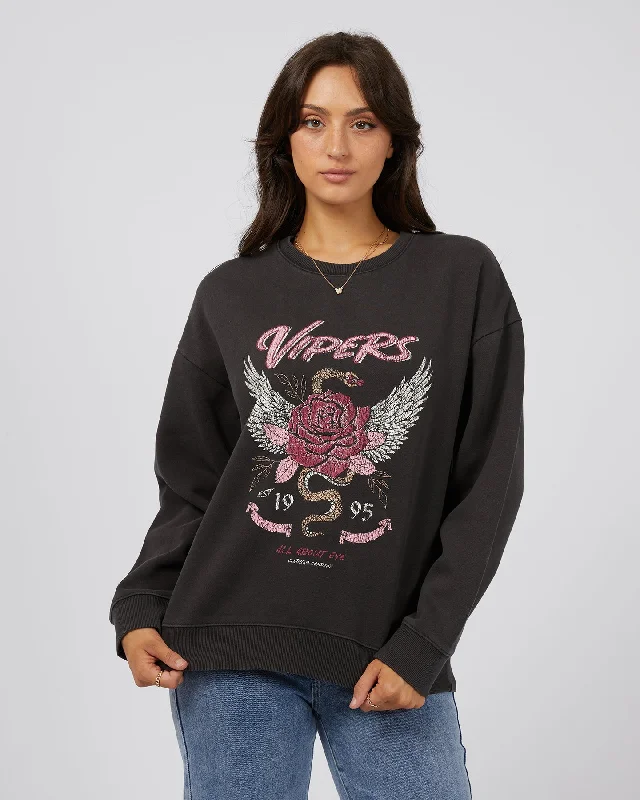 Great Deals All about Eve Viper Standard Crew - Washed Black