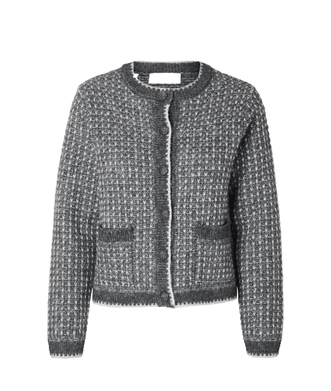 Weekend Flash Sale Long Sleeved Knitted Cardigan - Multi