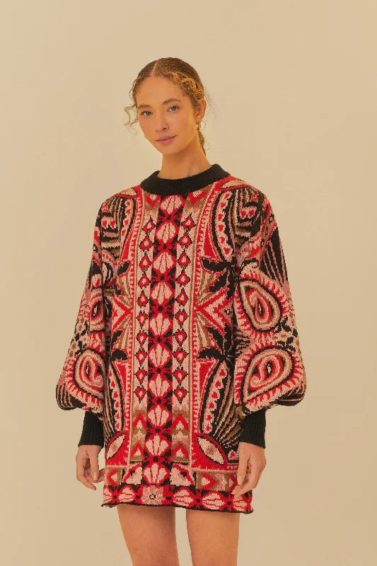 Stock Up and Save FARM LENCO ASTRAL KNIT DRESS