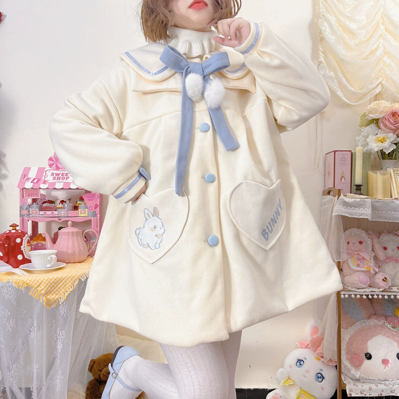 Today’s Deal Niu Niu~Plus Size Lolita Coat Woolen Winter Lolita Overcoat
