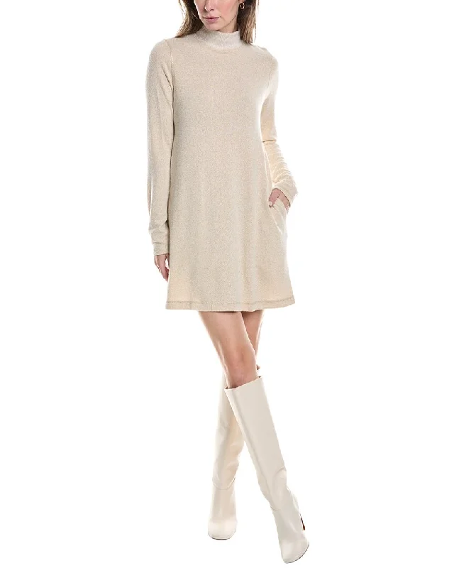 Michael Stars Olivia Sparkle Mock Neck Sweaterdress