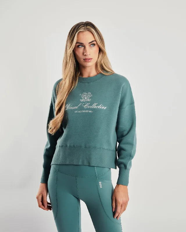 Instant Discount Celeste Sweatshirt Green Trail