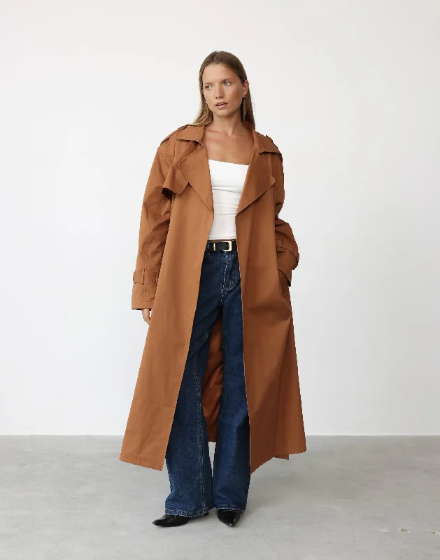 The Best Prices Dario Trench Coat (Nutshell)