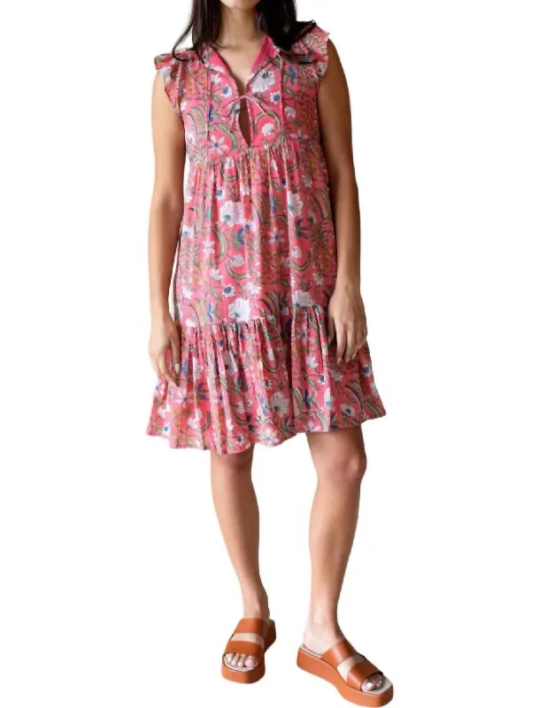 Angel Dress In Chelsey Floral Organic