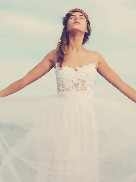 Lowest Price Other Grace Loves Lace White Loren Tulle (NEW)