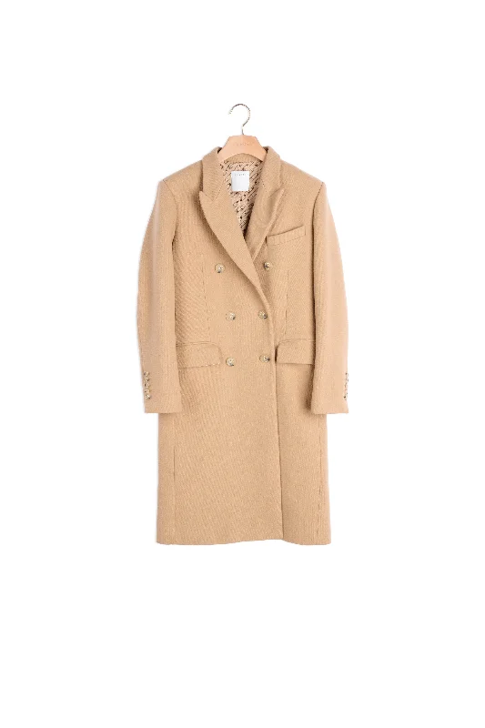 Blowout Deals Manteau long double boutonnage croisé