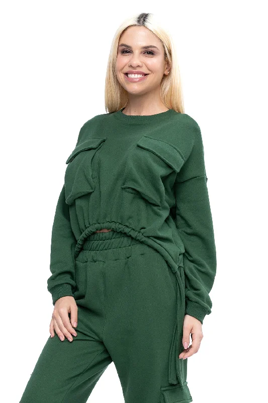 Ton Sweatshirt - Military Green