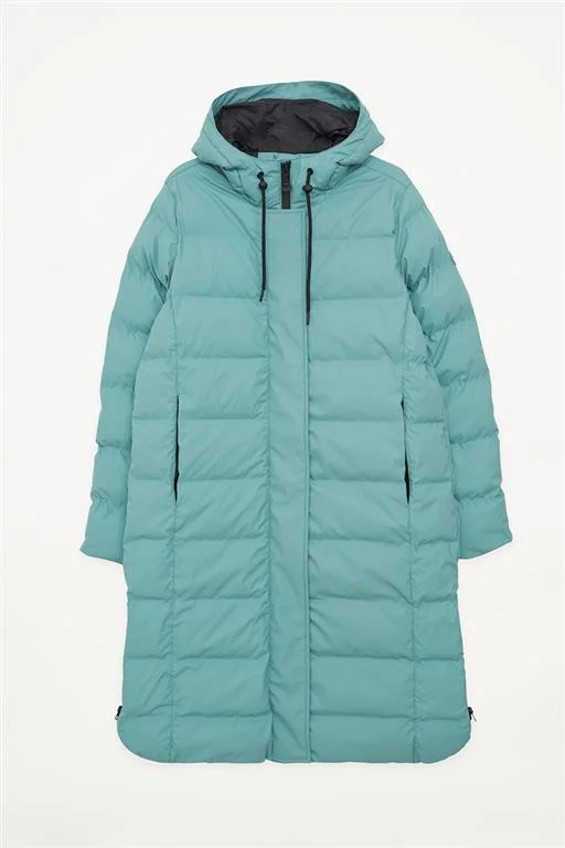 Savings Event Tanta Puddle Quilted Coat - Arctic