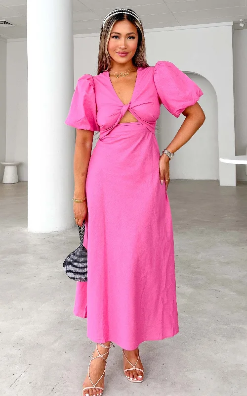 Sale Event Kamala Maxi Dress - Barbie Pink