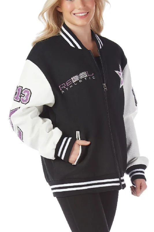 Rebel Letterman Jacket in Rebel Angel