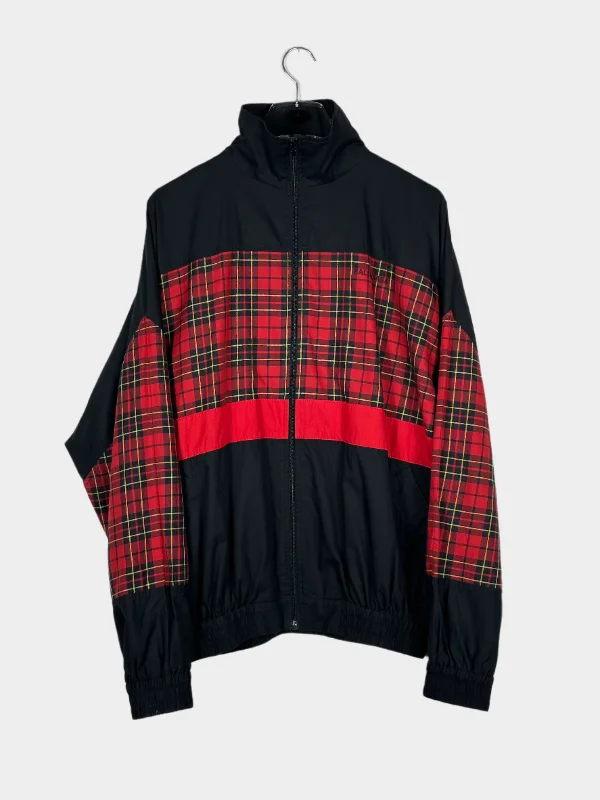 Price Slash Tartan Logo Jacket