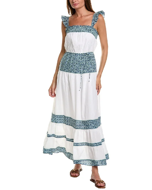 Get It Before It’s Gone Garrie B Smocked Maxi Dress