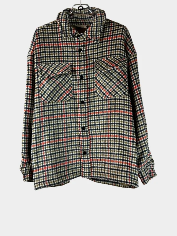 Final Sale Checkered Over Shirt