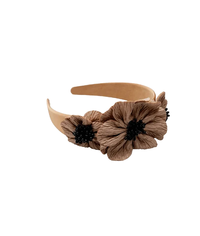Exclusive Offers Lilibet Headband Camel - Mutli
