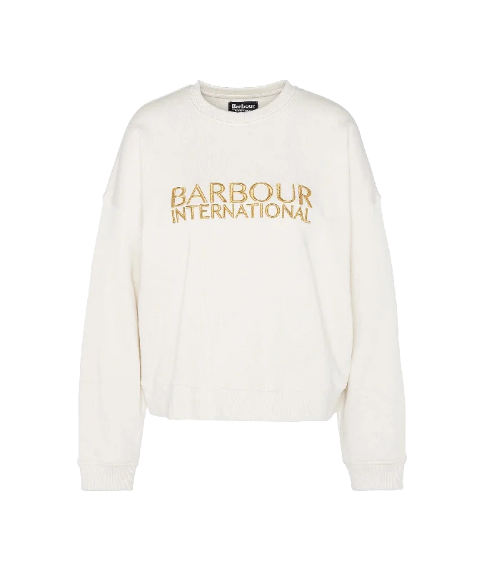 Carla Logo Sweatshirt - Cream