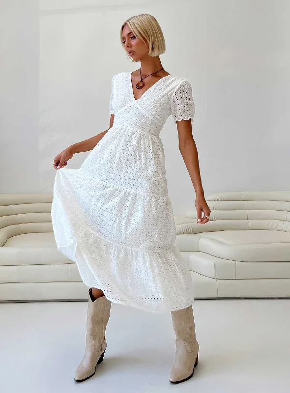 Epic Deals Durna Maxi Dress White