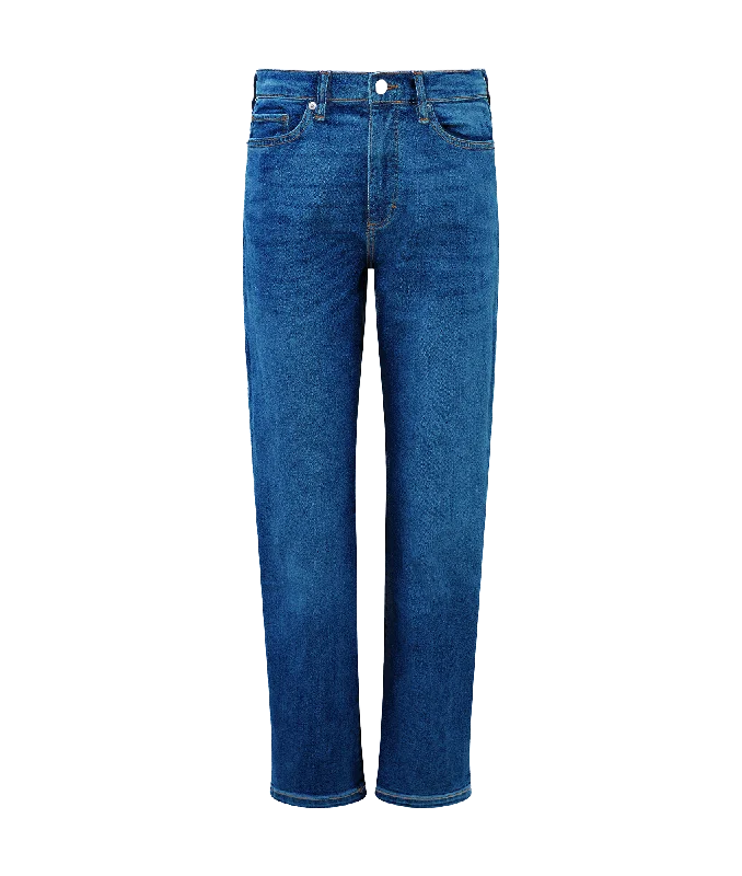 Limited Stock Stretch Denim Cigarette Fit Ankle Length Jeans - Blue