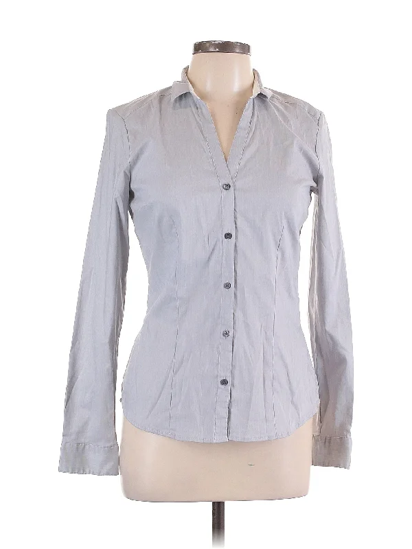 Super Deal Long Sleeve Button Down Shirt