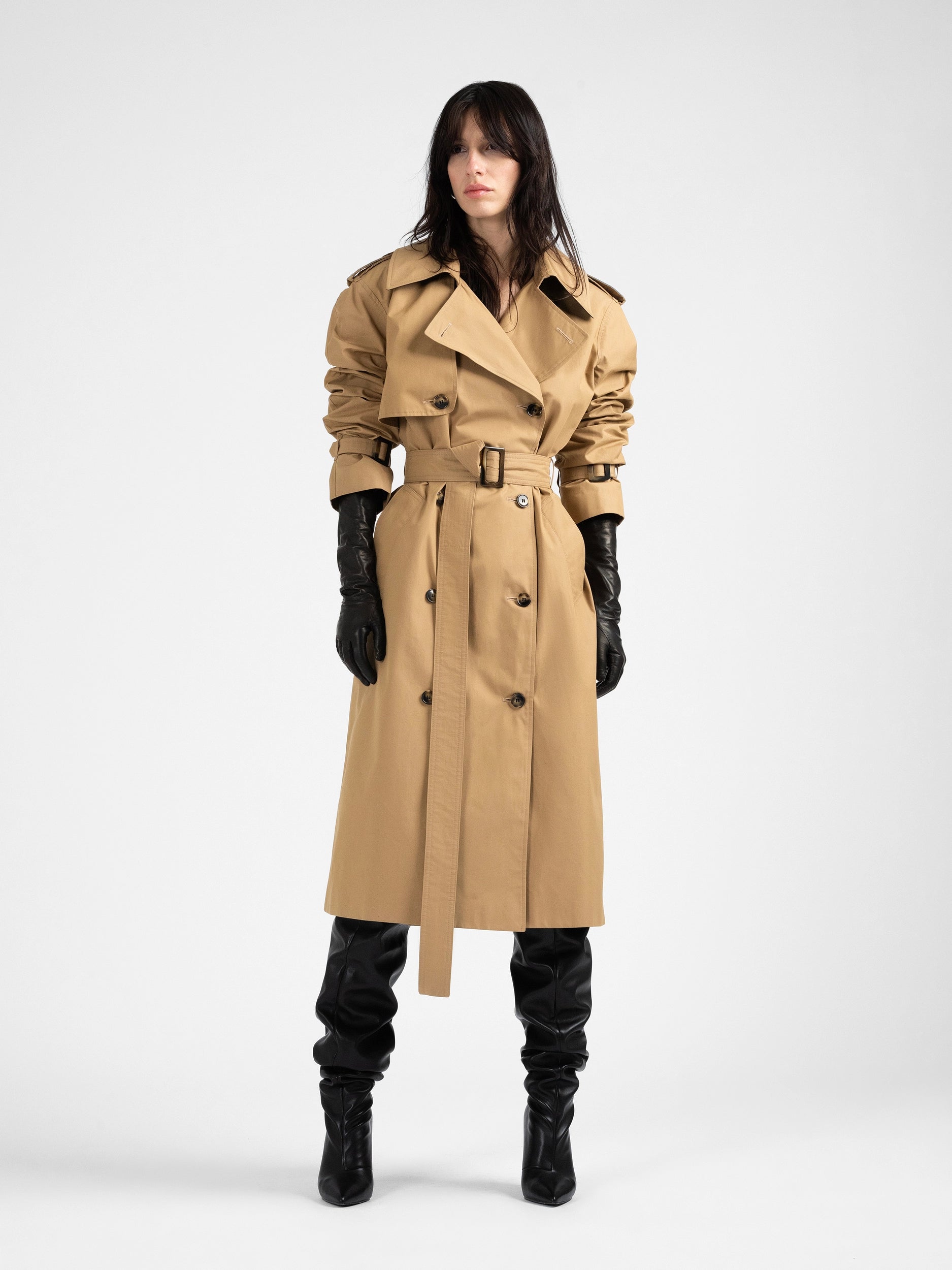 Instant Savings TELEKI waterproof cotton trench coat