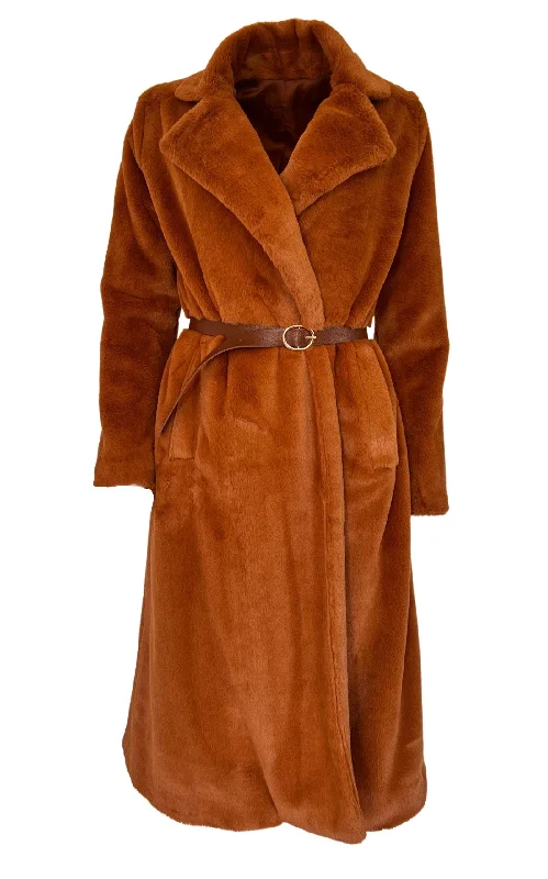 Price Rollback Plush Trench Coat