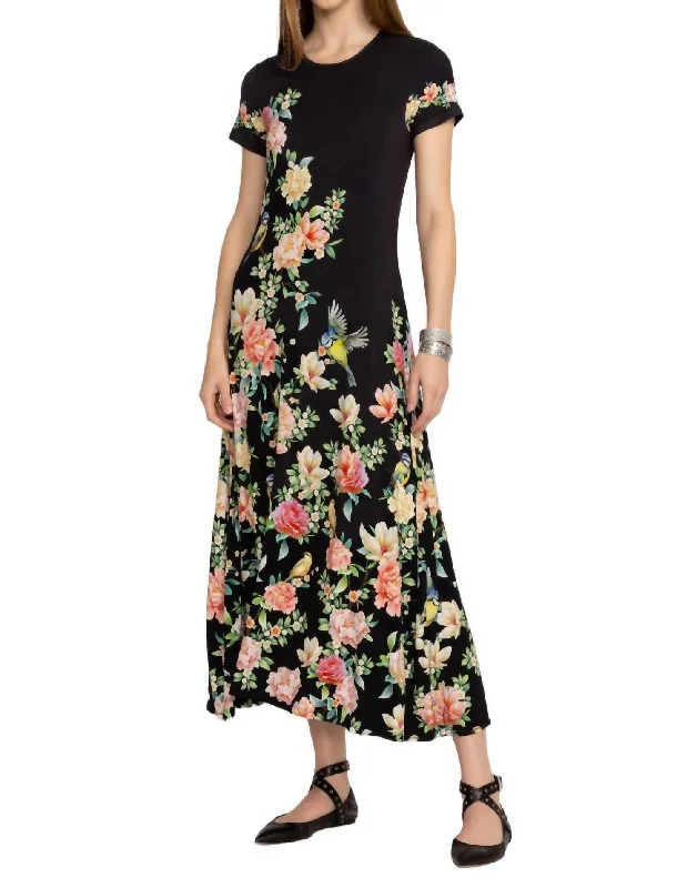 Shop and Save Janie Favorite Cap Sleeve Dress In Birdie