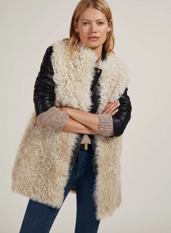 Value Deals Ardi Shearling Gilet Vest