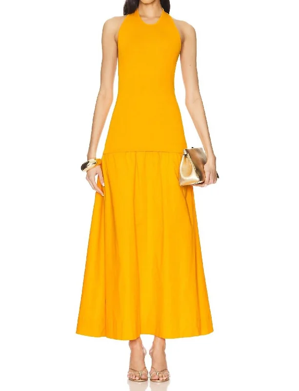 Junjo Dress In Sherbet Orange