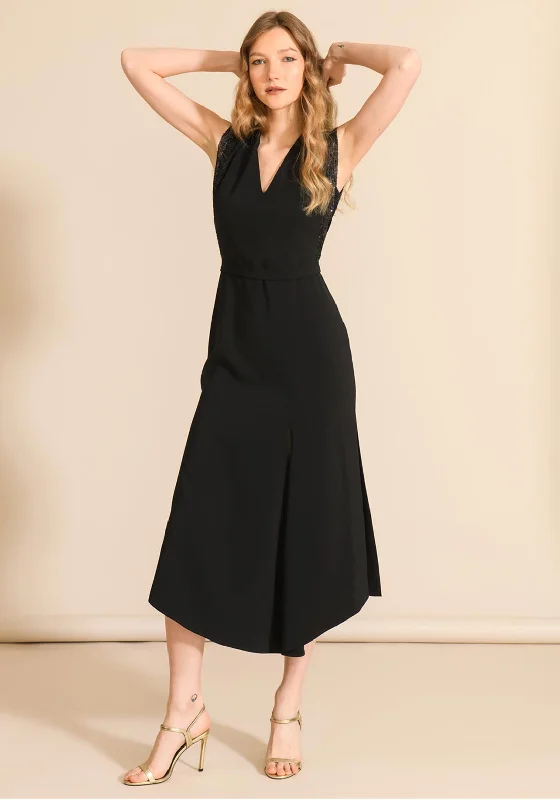 Caroline Kilkenny Cameron Maxi Dress, Black