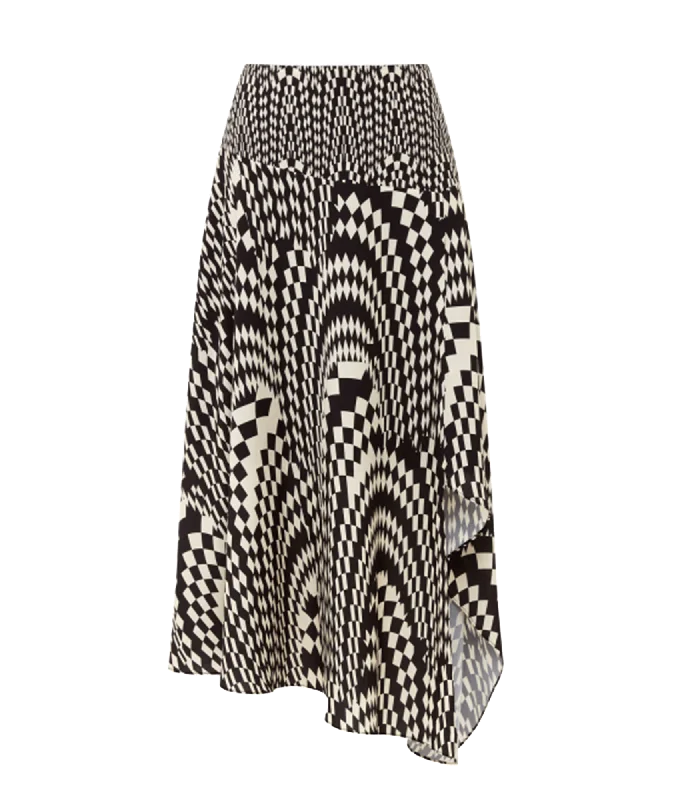 Factory Direct Sale Fern Arie Crepe Asymmetrical Skirt - Multi