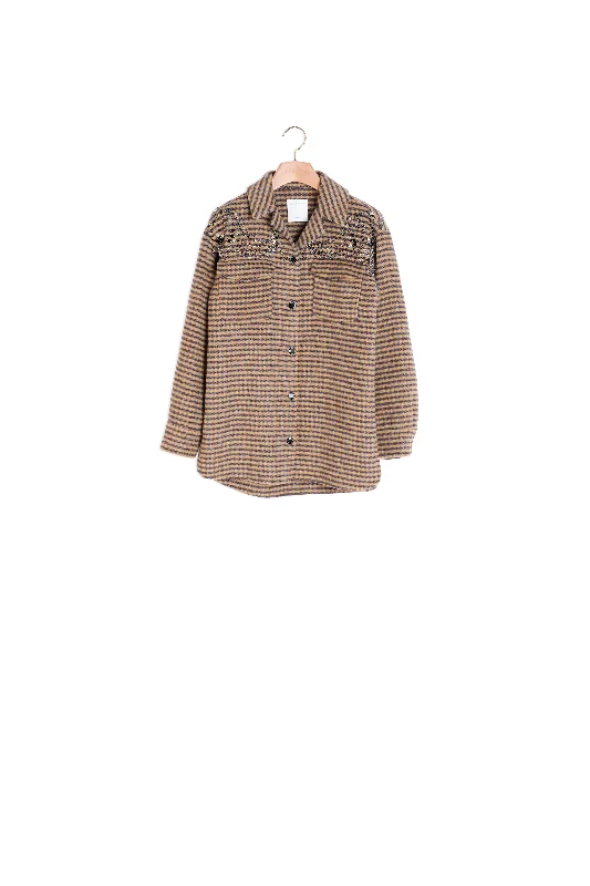 Extra Savings Veste chemise oversize à carreaux