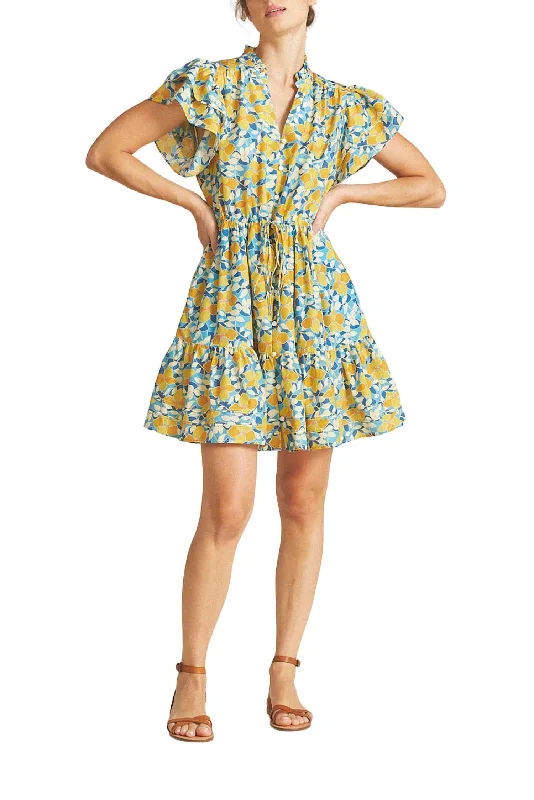 Limited Stock Iris Dress In Sunfade Garland