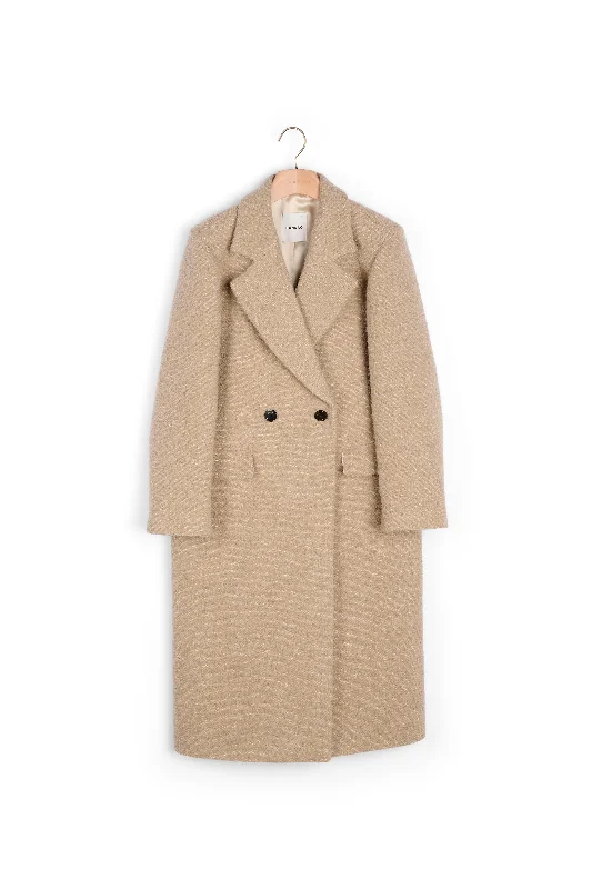Markdowns Manteau long à col tailleur