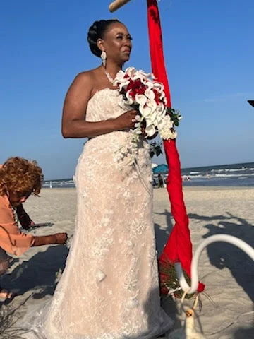 Today Only David's Bridal Strapless wedding gown