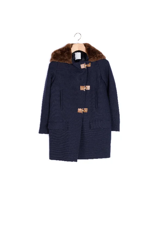 Final Clearance Manteau en laine style duffle coat