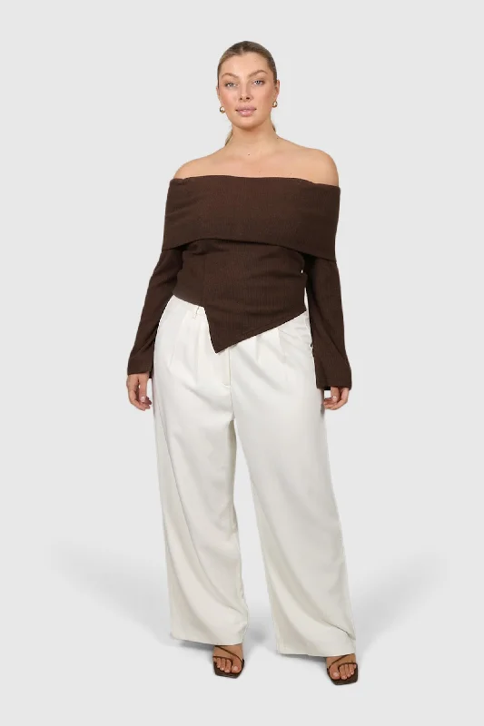 Best Deals KENDALL TOP CHOCOLATE