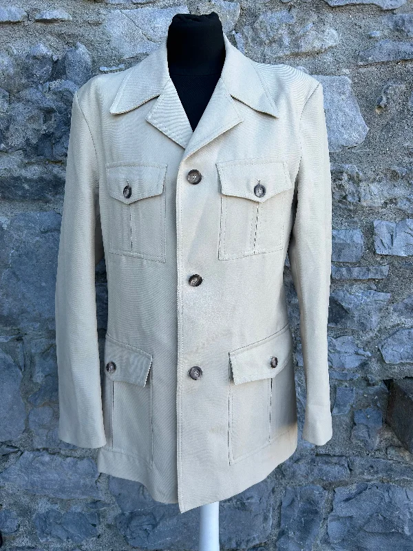 Best Seller 70s beige jacket Small